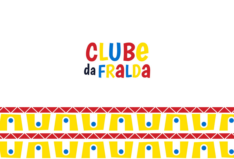 Logo e Padrão da Marca - Clube da Fralda